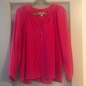 Lilly Pulitzer Elsa Silk Top